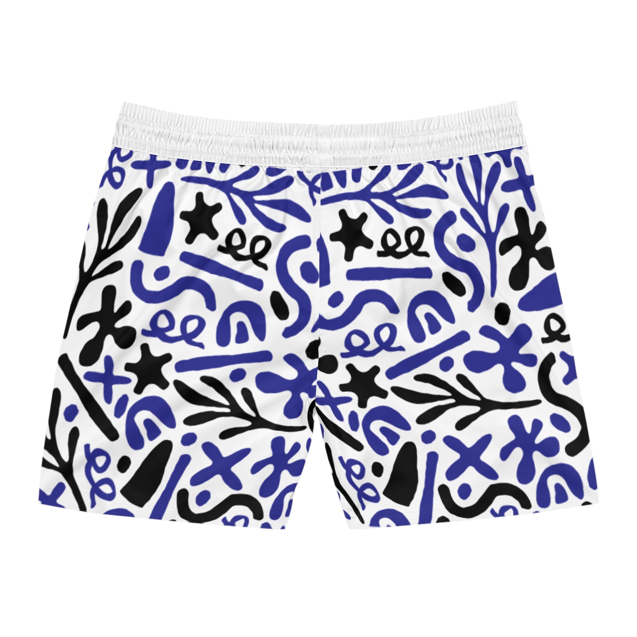 Stylish Men's Swim Shorts, Vibrant Beachwear, AOP Swim Trunks, Summer Vacation Essentials, Pool Party Must-Have, Relaxation Ready